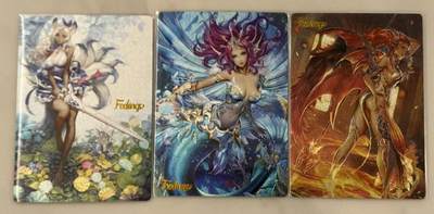 春节前倒数第三场！！龙虎卡牌-七三场（满200元包邮，无佣金，每周六结拍，欢迎送拍） - 粗闪3张 谭壹盲包 feelings art系列 一套