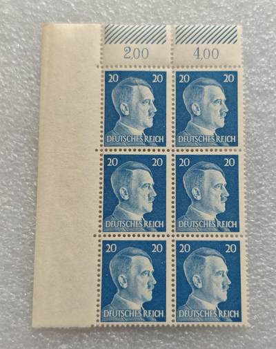 瓶子🏺第226期拍卖会 -  小胡子6联方邮票