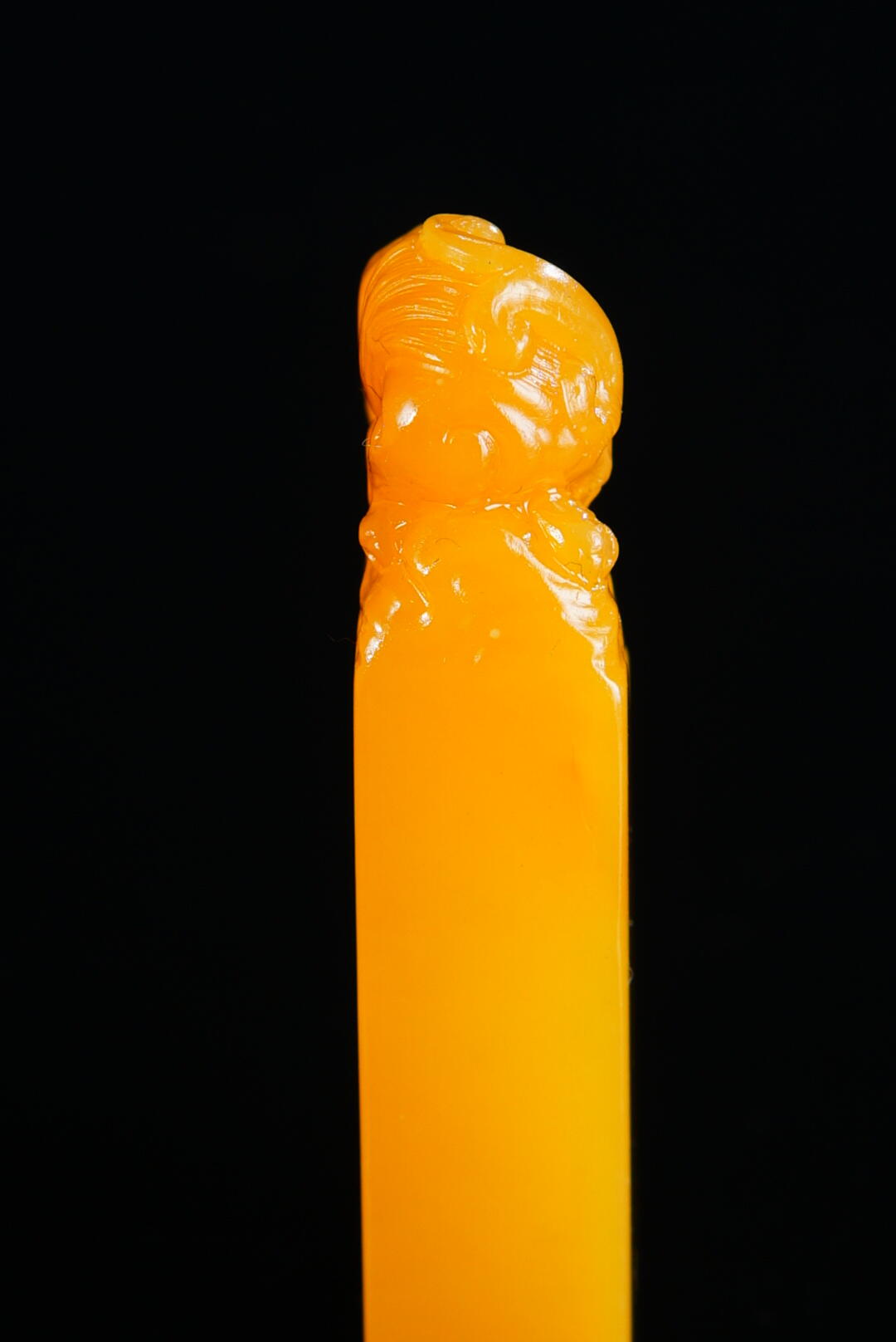 方寸藏珍·寿山田黄印章专场（一） 寿山田黄石《獬豸》扁章