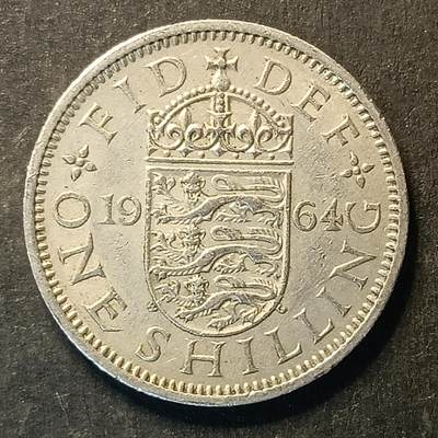 逸泉钱币2026A第五场A各国纸币沙俄散币纪念币系列A702-882 - 721 英国硬币1先令