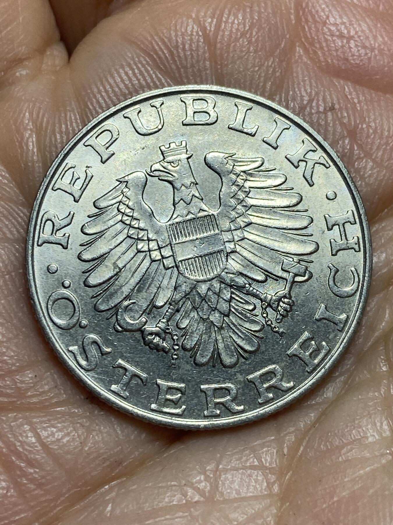 2026年第十三场(总第一百八十二场）外国好品散币场(免佣金) 奥地利🇦🇹1987年10先令(二战后共和国时期第二版)