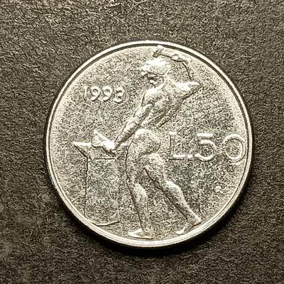 逸泉钱币2026A第五场A各国纸币沙俄散币纪念币系列A702-882 - 775 意大利50锻冶男神