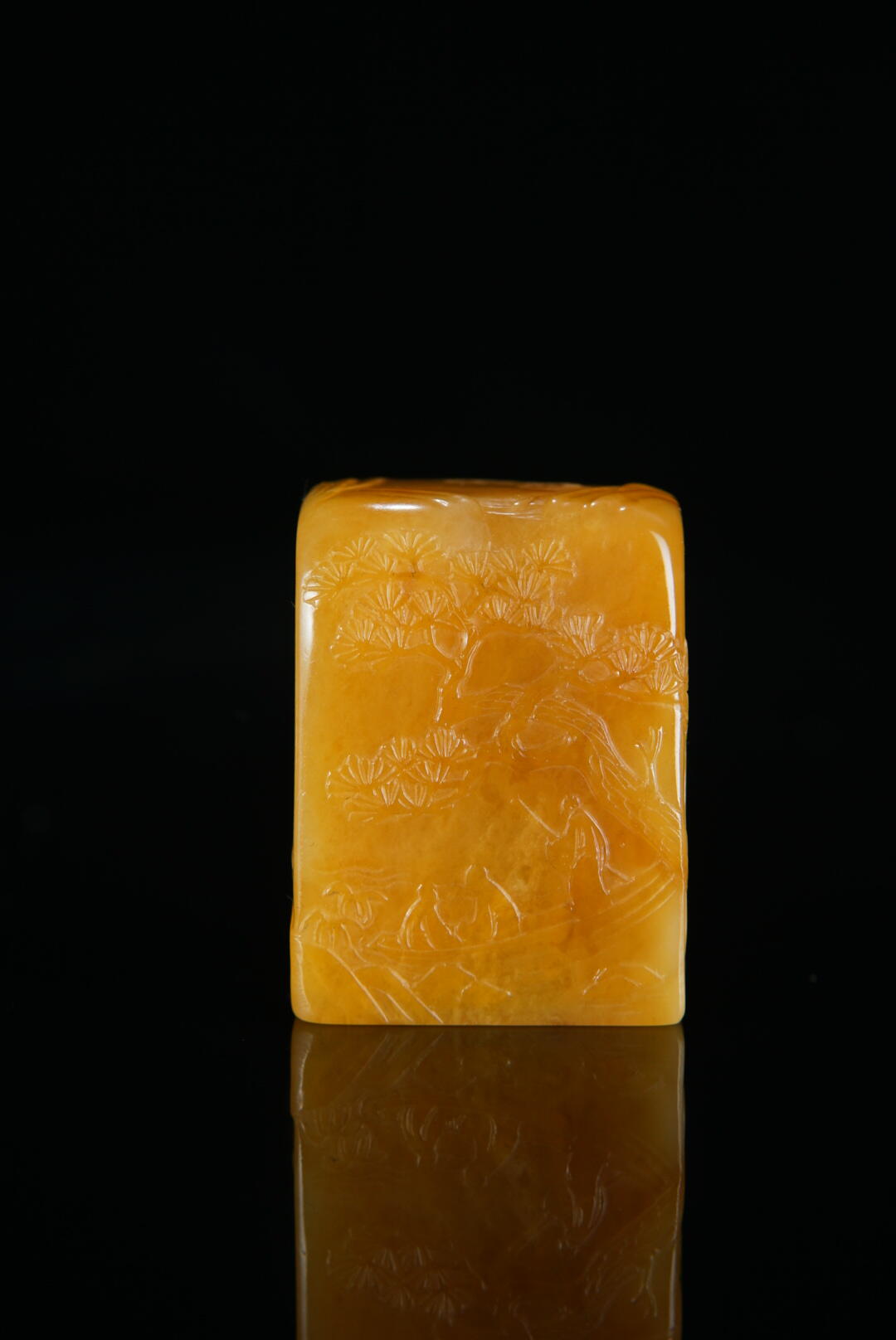 方寸藏珍·寿山田黄印章专场（一） 寿山田黄石《泛舟》印章