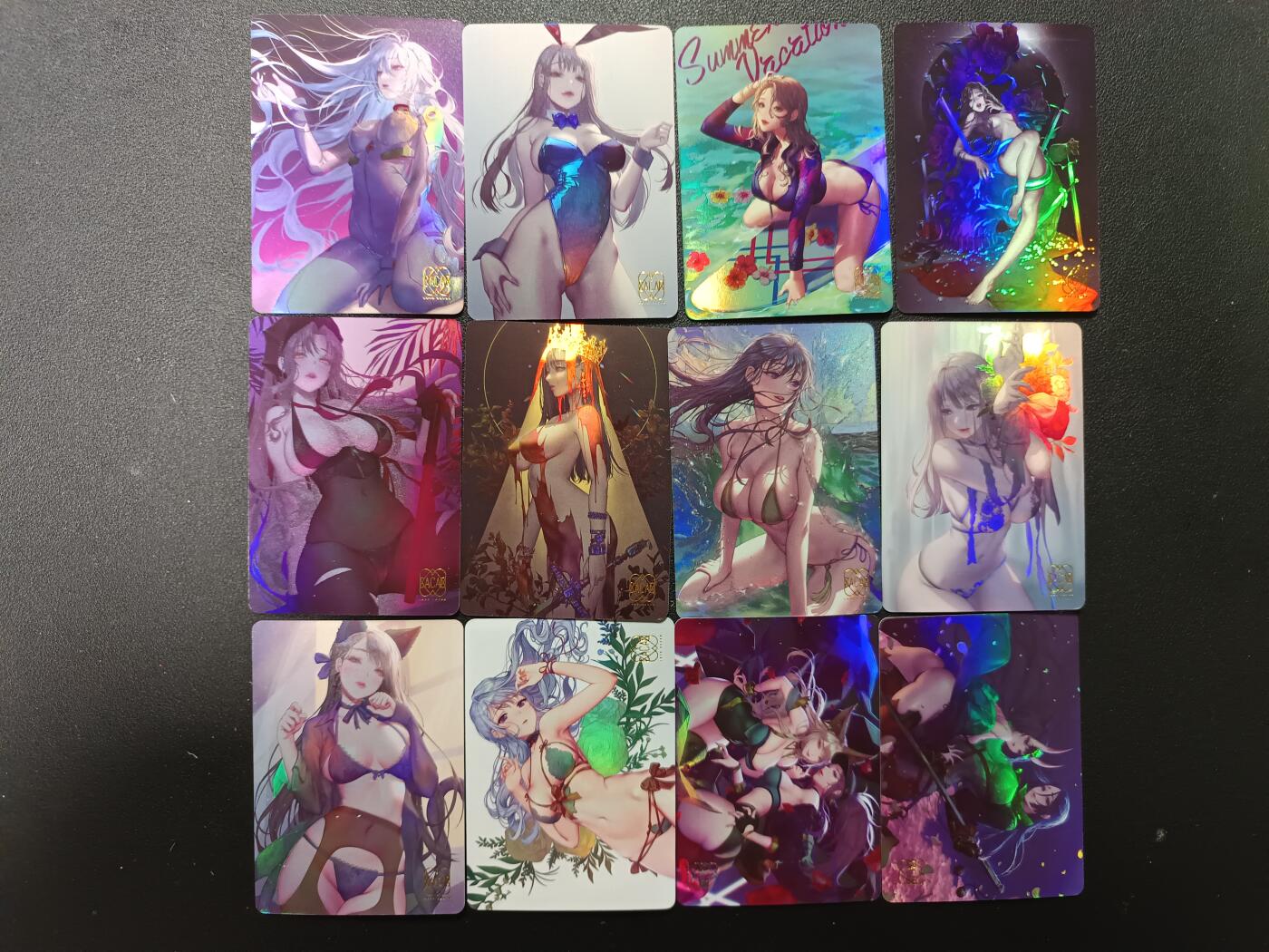 天玑星卡拍第164期《1.22周四截拍》持续收拍收评中 满赠卡需备注 燎原文化 AGG动漫美女 彩闪 12张