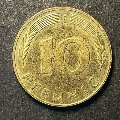 逸泉钱币2026A第五场A各国纸币沙俄散币纪念币系列A702-882 - 702 联邦德国10芬尼