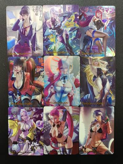 天玑星卡拍第164期《1.22周四截拍》持续收拍收评中 满赠卡需备注 - 燎原文化 AGG动漫美女 彩闪 九张