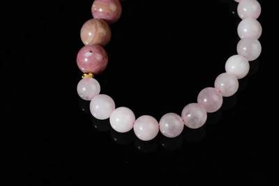 上海都达杂项专场五（全场包邮） - 天然粉晶、啬薇辉手串87-298