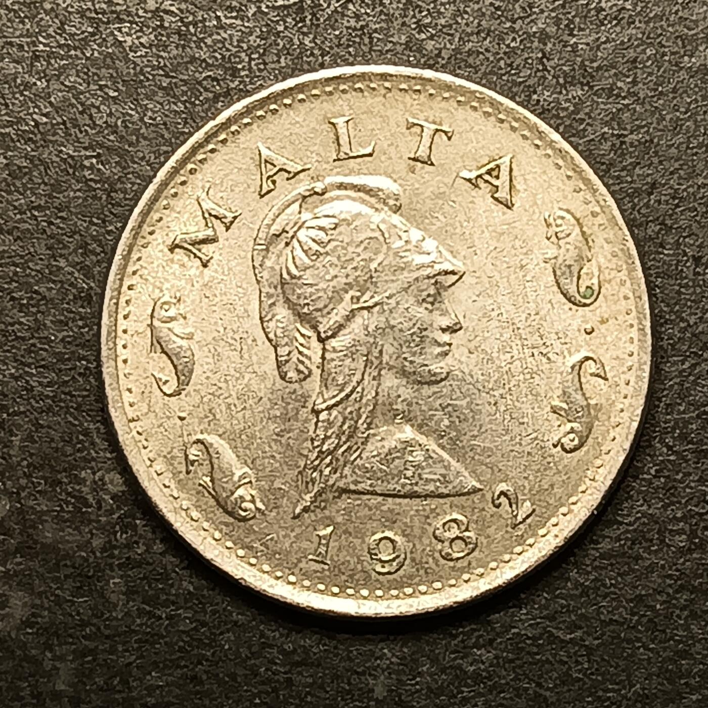 逸泉钱币2026A第五场A各国纸币沙俄散币纪念币系列A702-882 774 马耳他2分硬币