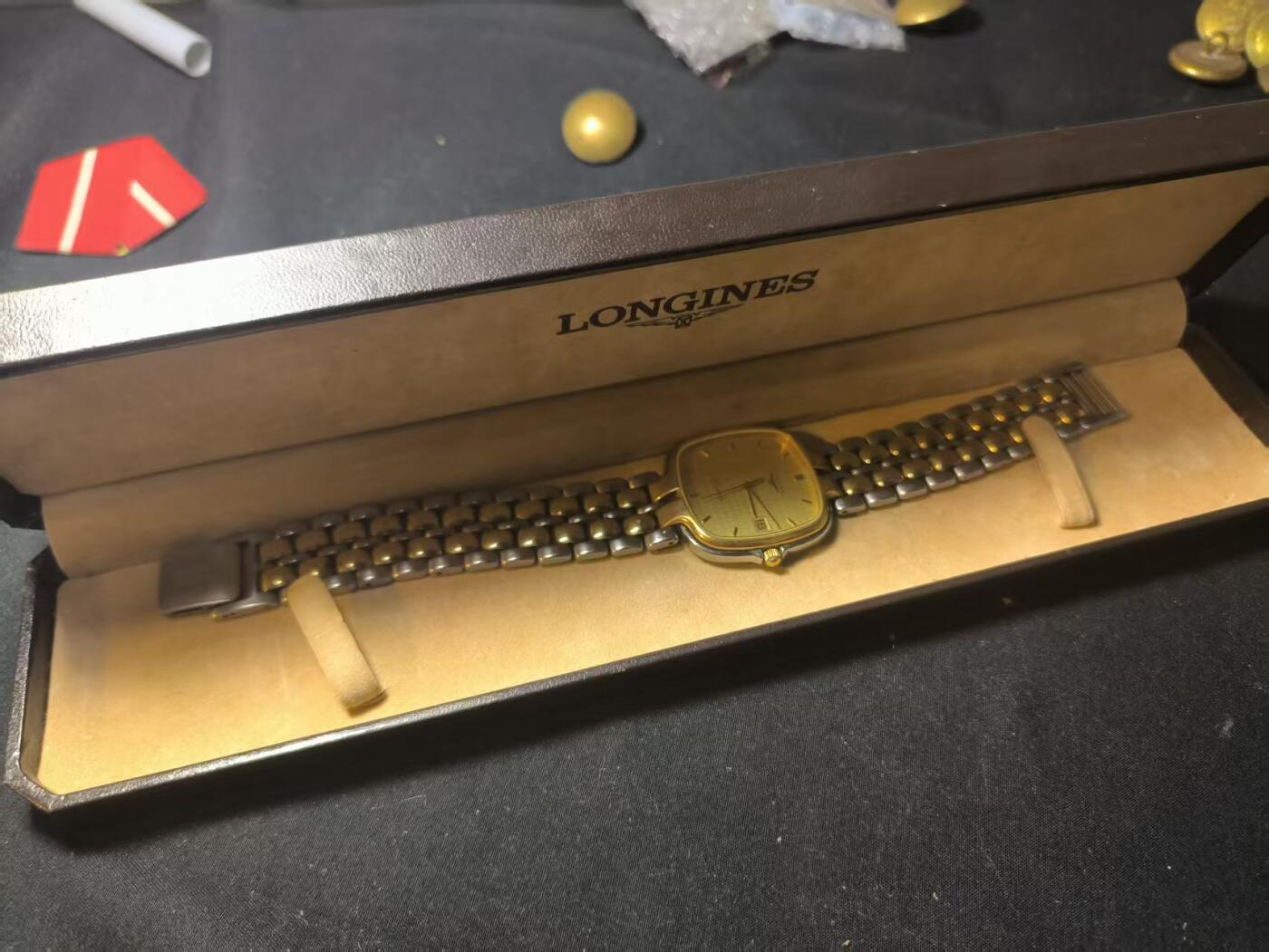 罗岚⭐爱藏⭐甄选专拍第四场-分享拍场赚佣（实体经营） 浪琴Longines--Prestige系列腕表（全套正品）全套原装带盒  时间可调，日历正常跳动 未安装电池