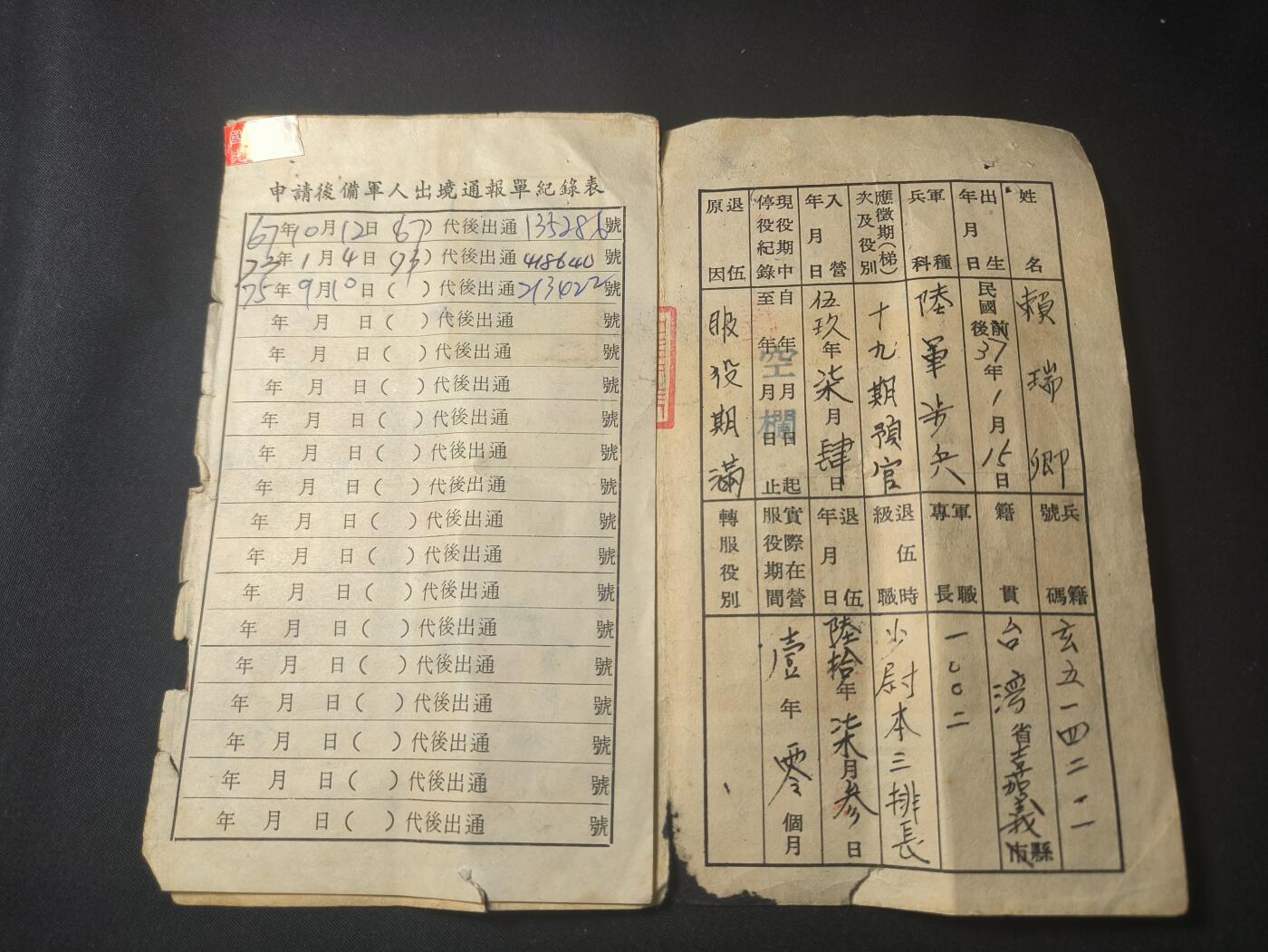 罗岚⭐爱藏⭐甄选专拍第四场-分享拍场赚佣（实体经营） 中华民国“書明澄伍退”十九期预官  少尉退伍