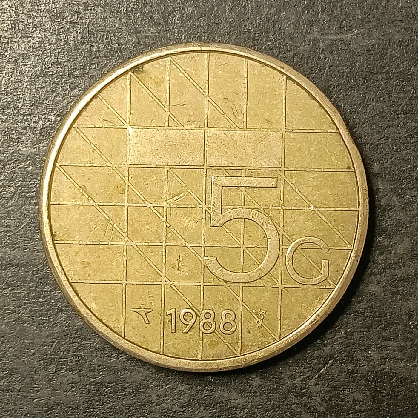 逸泉钱币2026A第五场A各国纸币沙俄散币纪念币系列A702-882 870 荷兰5法贝娅特丽克斯女王