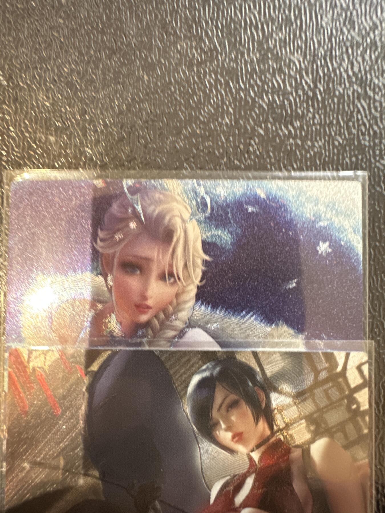 童年记忆卡牌第四期 藏无缺 艾莎+艾达