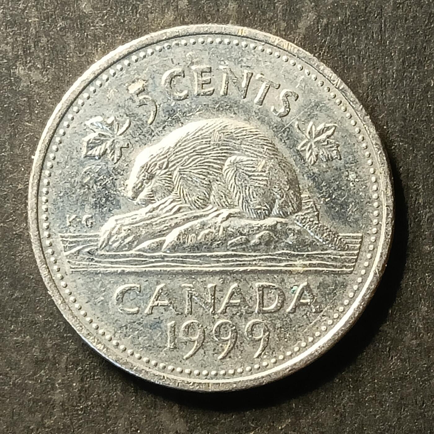 逸泉钱币2026A第五场A各国纸币沙俄散币纪念币系列A702-882 724 加拿大5分海狸动物