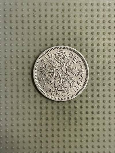 2026年第17场各国散币拍卖（总第167场） - 英国1954年6便士