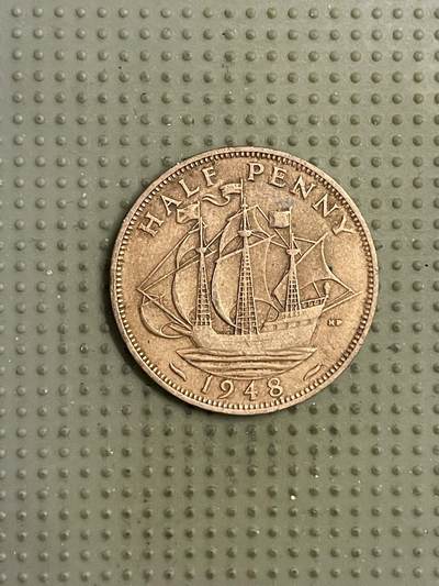 2026年第17场各国散币拍卖（总第167场） - 英国1948年半便士