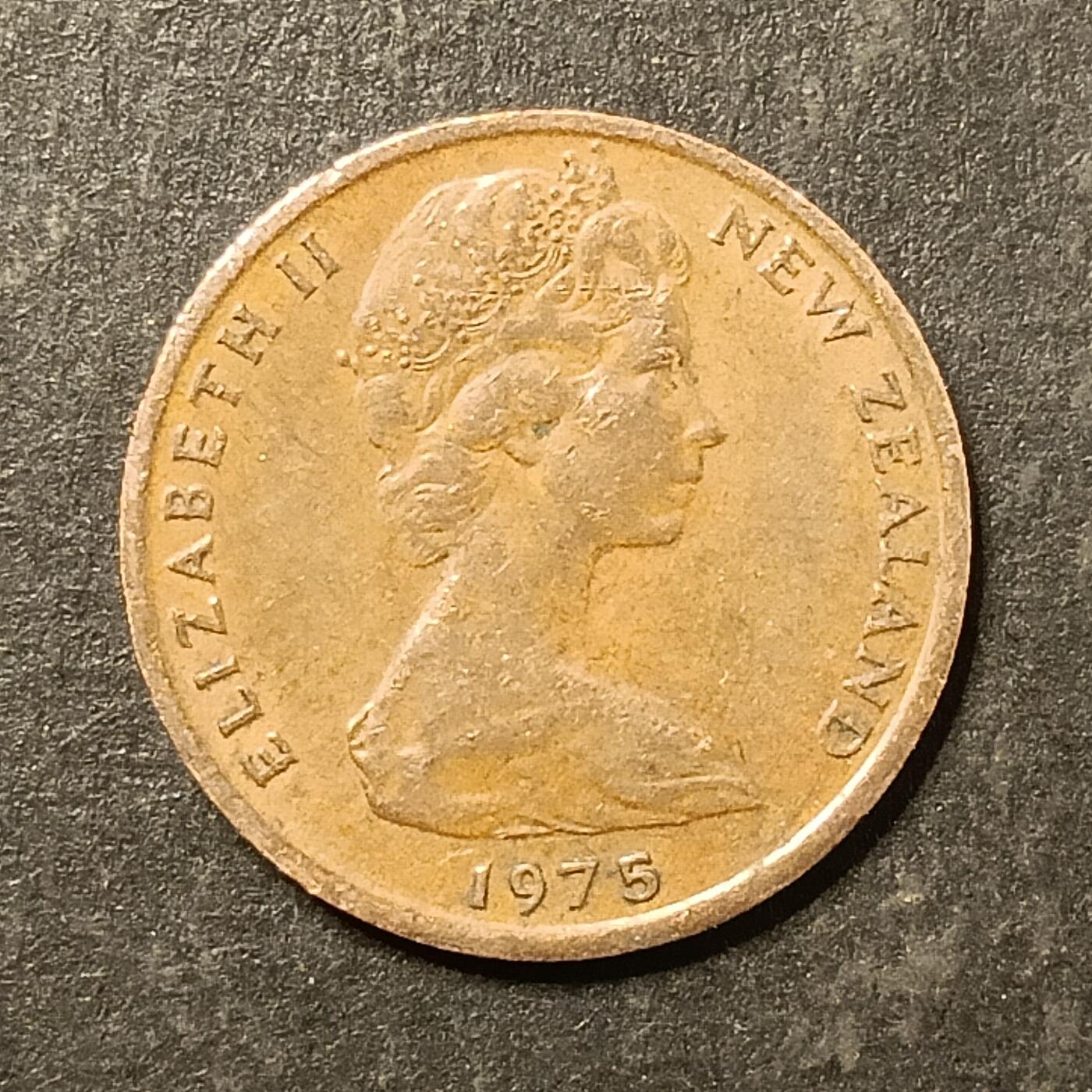 逸泉钱币2026A第五场A各国纸币沙俄散币纪念币系列A702-882 743 新西兰女王1分硬币