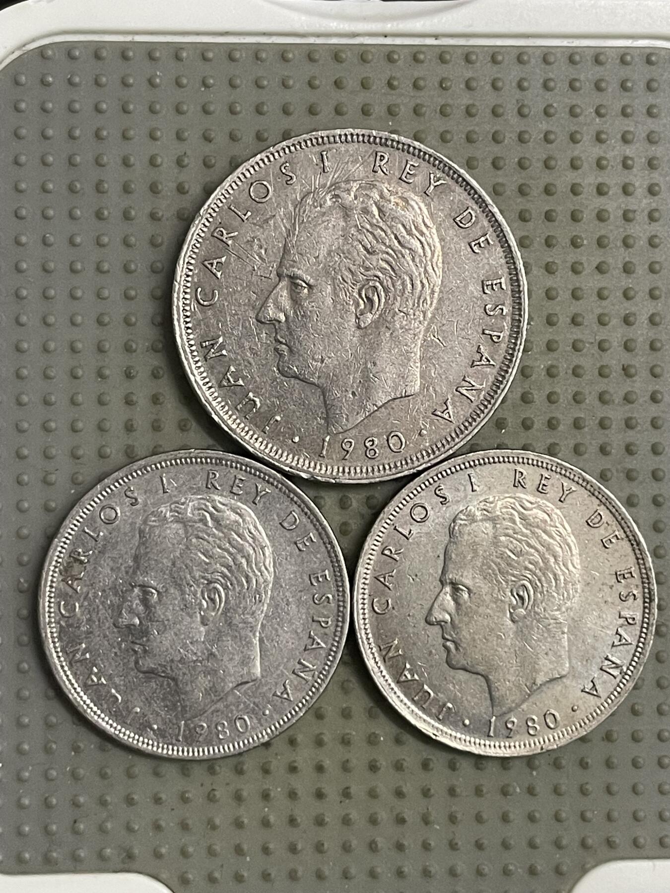 2026年第16场各国散币拍卖（总第166场） 西班牙世界杯纪念币3枚