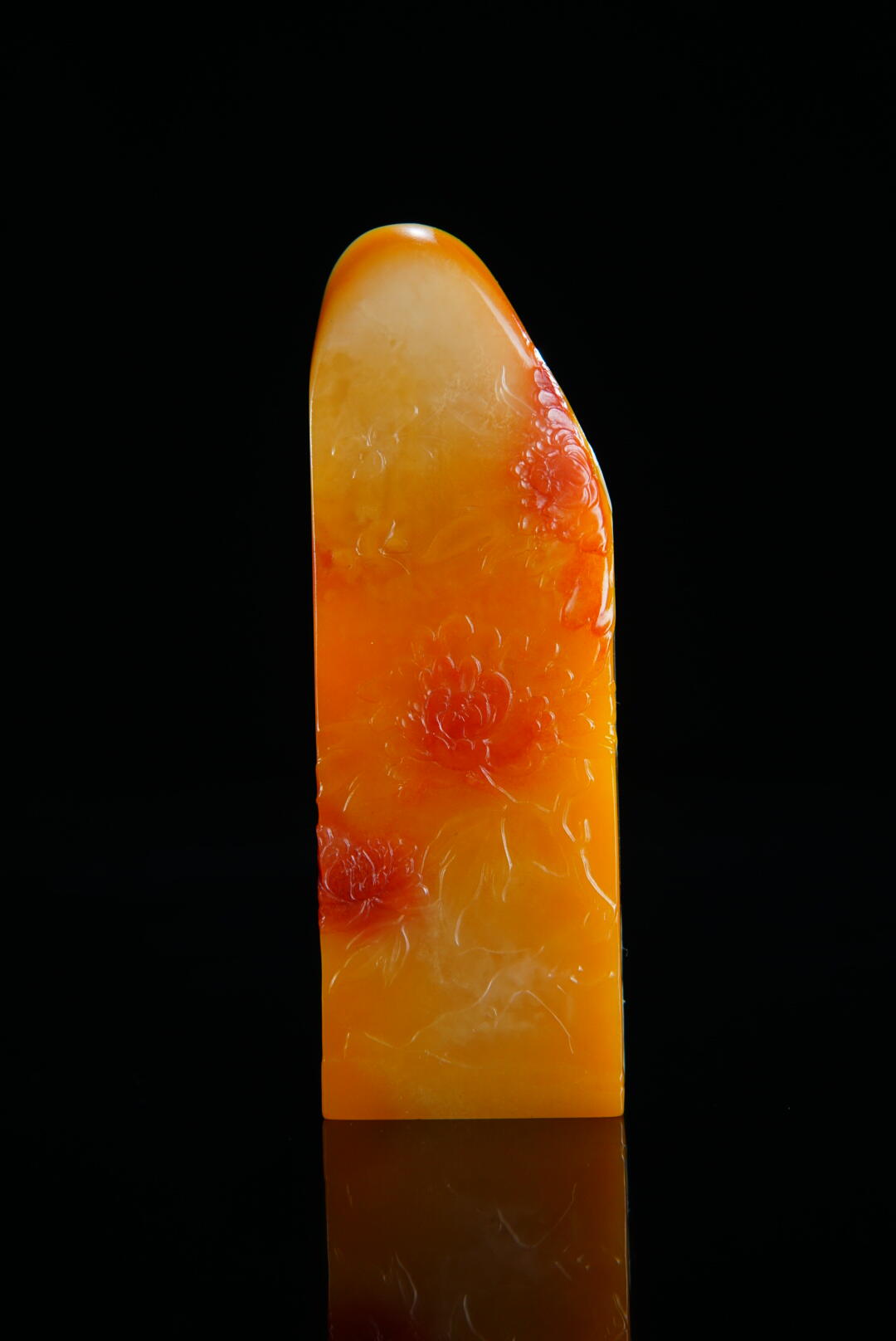 方寸藏珍·寿山田黄印章专场（一） 寿山芙蓉石《秋意》印章