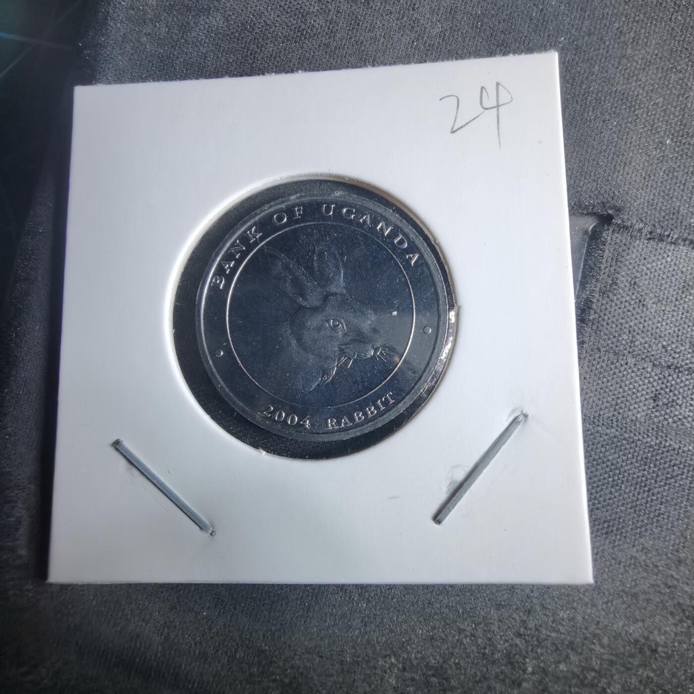 沼泽如烟--第970场 乌干达2004年100先令兔