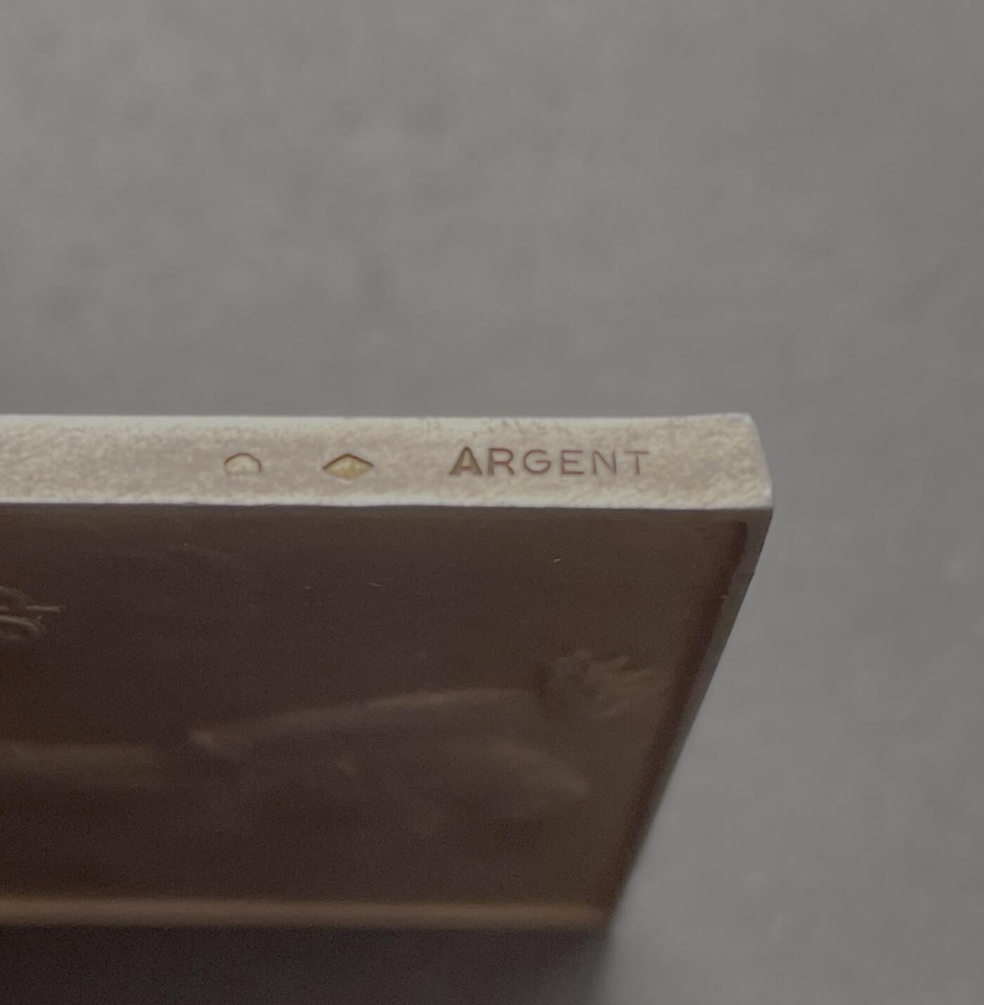 「木头集藏」章牌精品专场！ R. Michel～法国肺结核防治委员会镀金银章 ，尺寸：69x50 mm，83 g，边铭：菱形厂标 ARGENT 野猪头银标。法国肺结核防治委员会每年都会发行一款邮票，这枚章正面的图案就采用了1931年邮票的设计，因此这枚章很有可能是在1931年或者稍晚的年代铸造发行的。