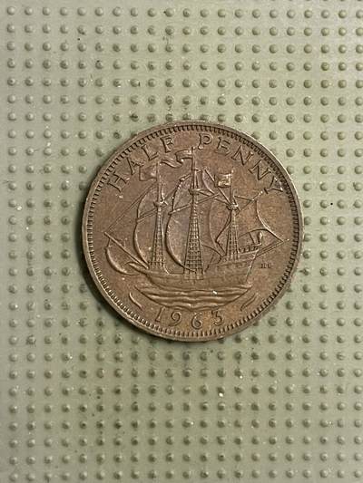 2026年第17场各国散币拍卖（总第167场） - 英国1963年半便士