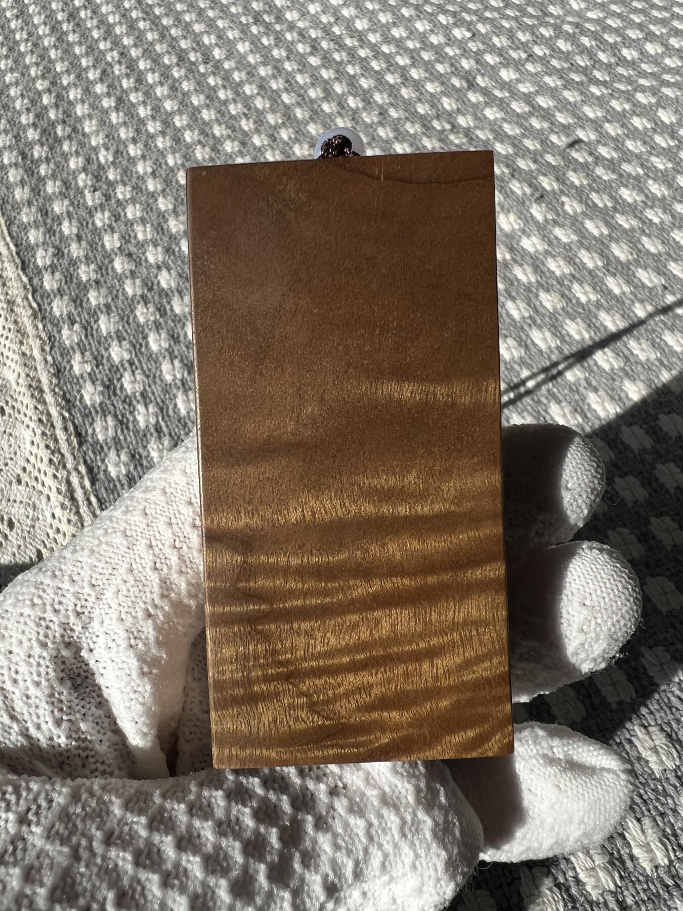 零元拍：B38金丝楠平安无事牌，3D立体水波香喷喷的小金砖，金光闪闪，84/43/13MM