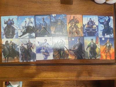 阳大大卡牌拍卖第95期（持续收拍品，周五晚上九点截拍，进群福利早知道） - 燎原三国 龙骧虎跃 巴丁三国 14张彩闪