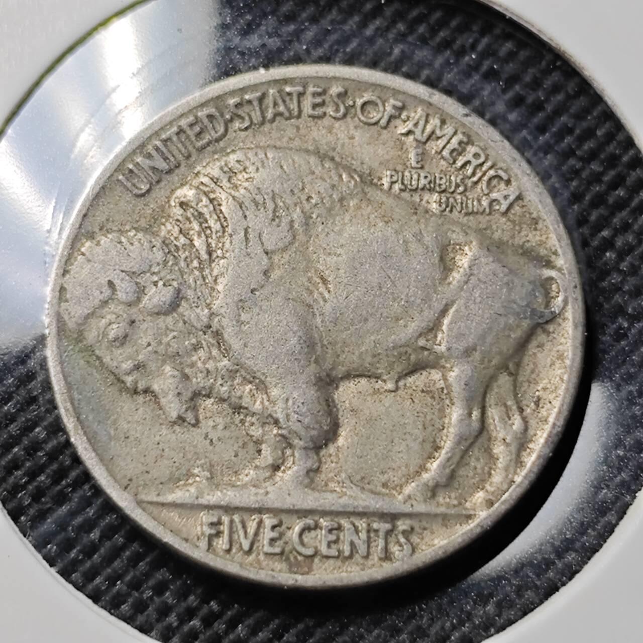 KK钱币收藏小铺  第388期  2月预留时间 周末发货  1937美国5分镍币 