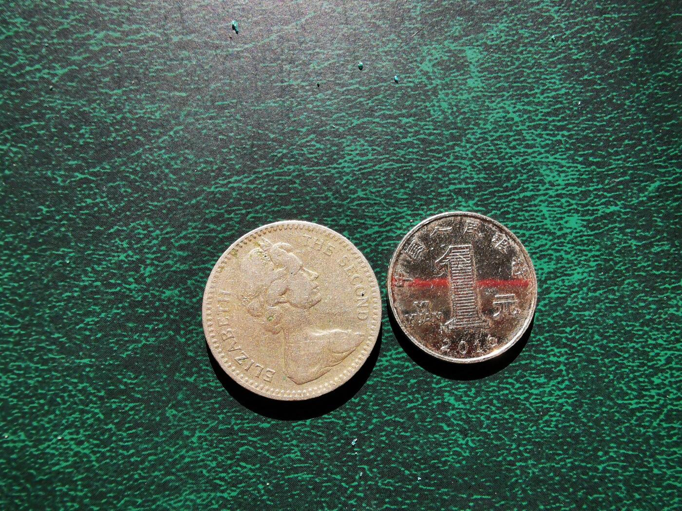 零零发外国硬币拍卖 无佣金 罗德西亚20分