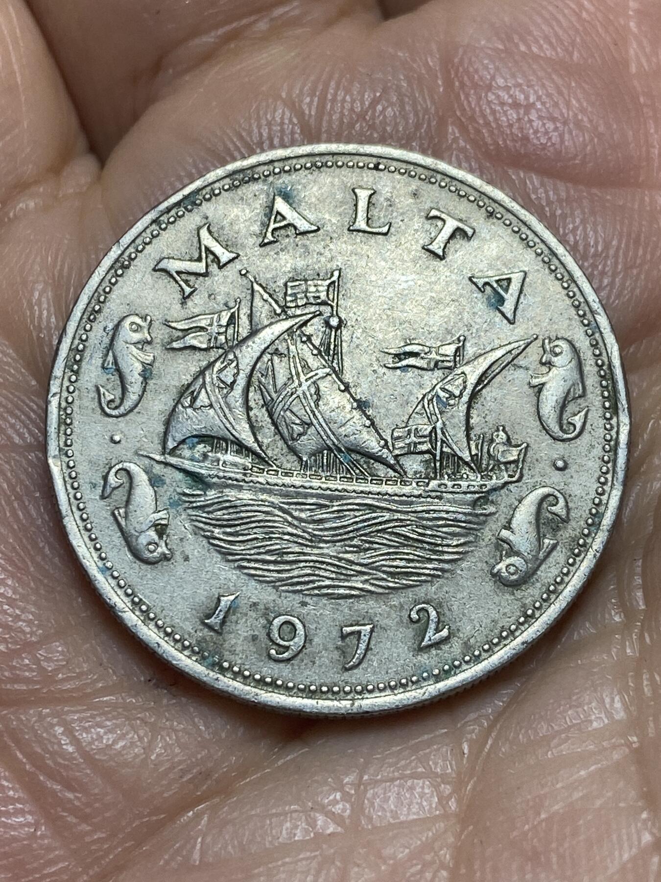 2026年第十三场(总第一百八十二场）外国好品散币场(免佣金) 马耳他🇲🇹1972年10分(首套流通硬币首发年)