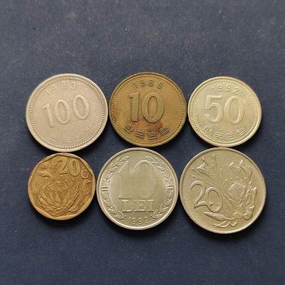 【全场包邮】纯粹捡漏拍496场-持续更新中 - 世界各国各年份散币6枚一组