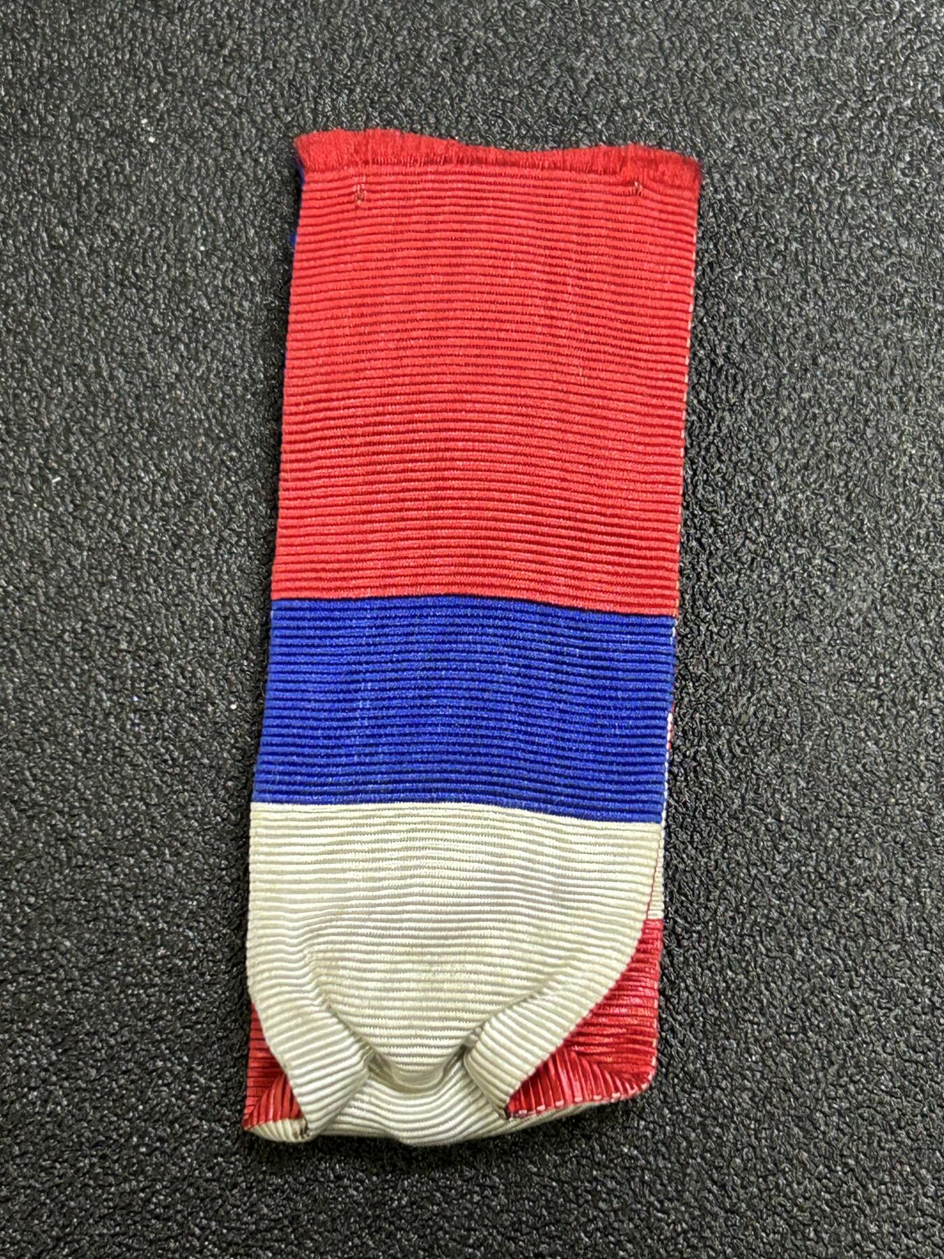 西秦中古拍卖第七十三期 法国银级劳工奖章绶带