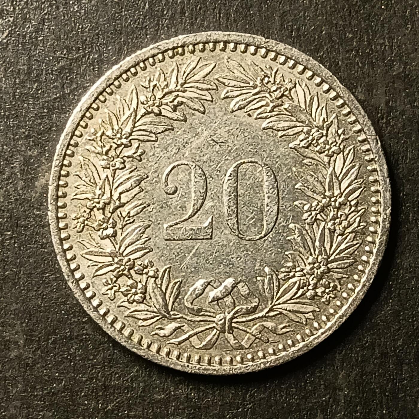 逸泉钱币2026A第五场A各国纸币沙俄散币纪念币系列A702-882 732 瑞士20分女神