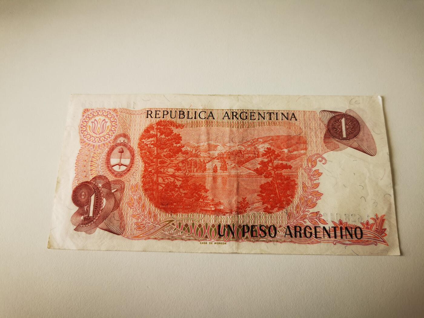 零零发流通品外国纸币拍卖 无佣金 阿根廷