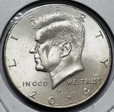 文馨钱币收藏 2026新年第四场（第 290 场）【长期接代拍品】 - 全新 2014 年美国肯尼迪半美元 P 版