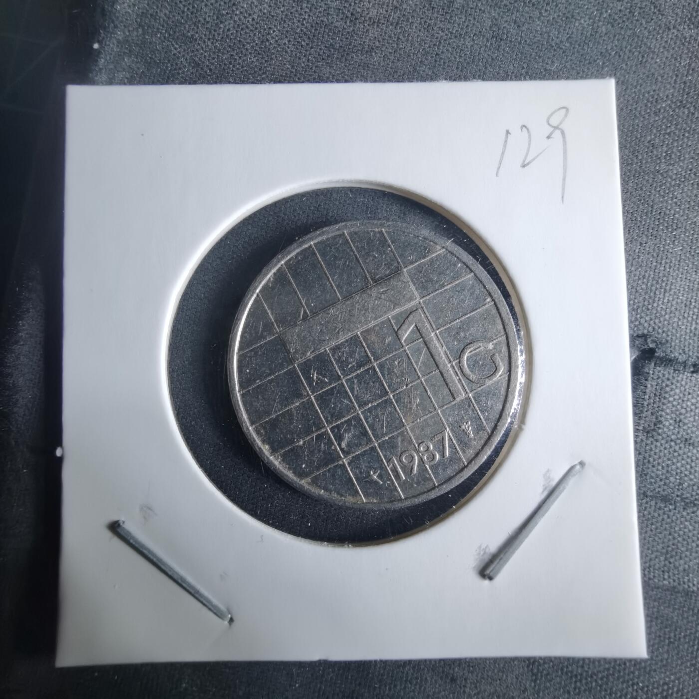 沼泽如烟--第970场 荷兰1987年1盾