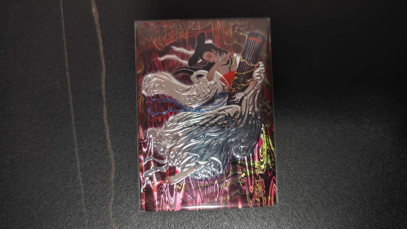 玉楼春卡牌第一期 焱卡文化 解语花 玲姐 聊斋志异 聂小倩 光刻