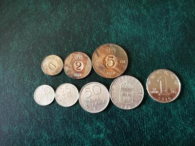 零零发外国硬币拍卖 无佣金 - 瑞典