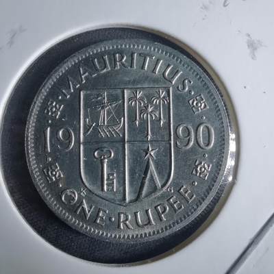 沼泽如烟--第970场 - 毛里求斯1990年1卢比