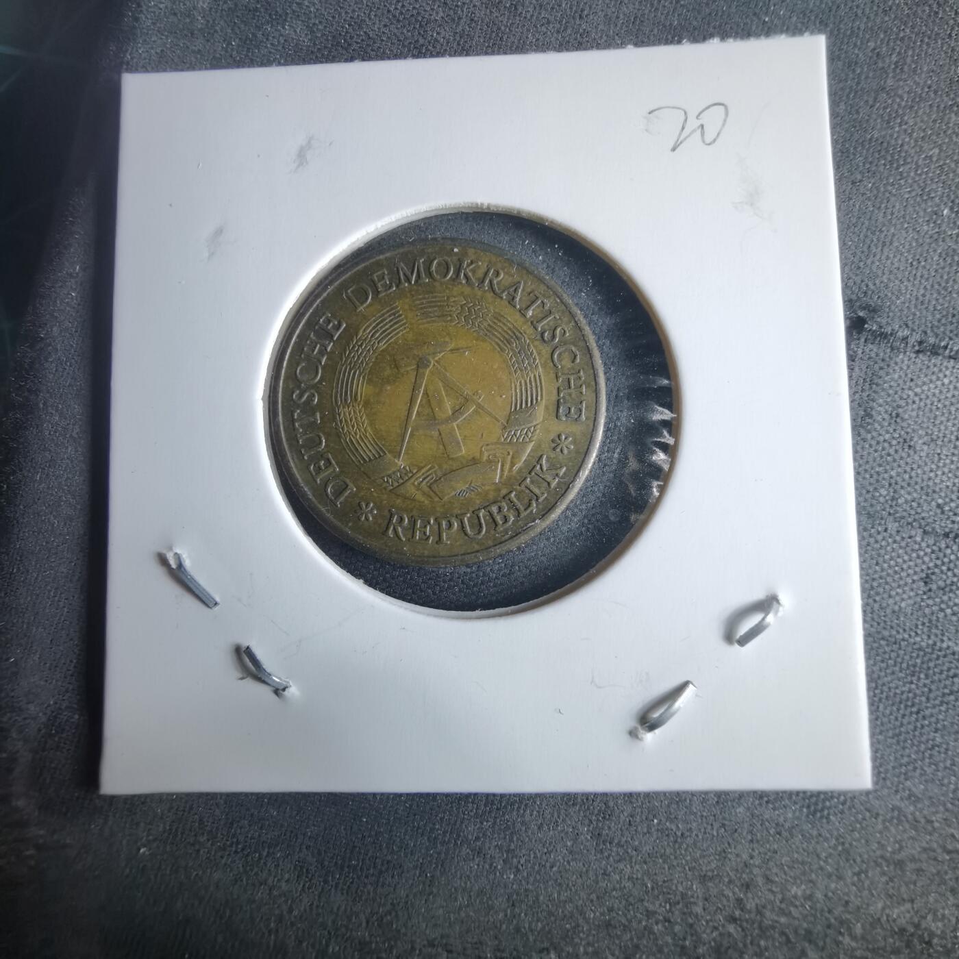 沼泽如烟--第970场 东德1971年20芬尼