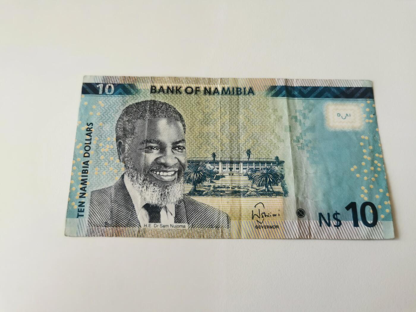 零零发流通品外国纸币拍卖 无佣金 纳米比亚10