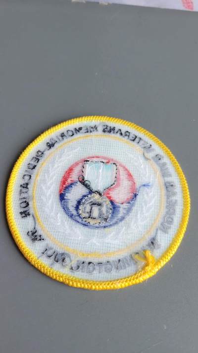 嘉宝良覃世界勋赏第23期拍卖 美国韩战老兵臂章