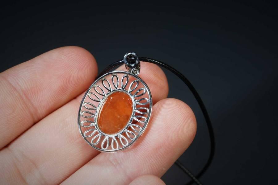 上海都达杂项专场五（全场包邮） 天然玛瑙蛋面吊坠挂件87-82