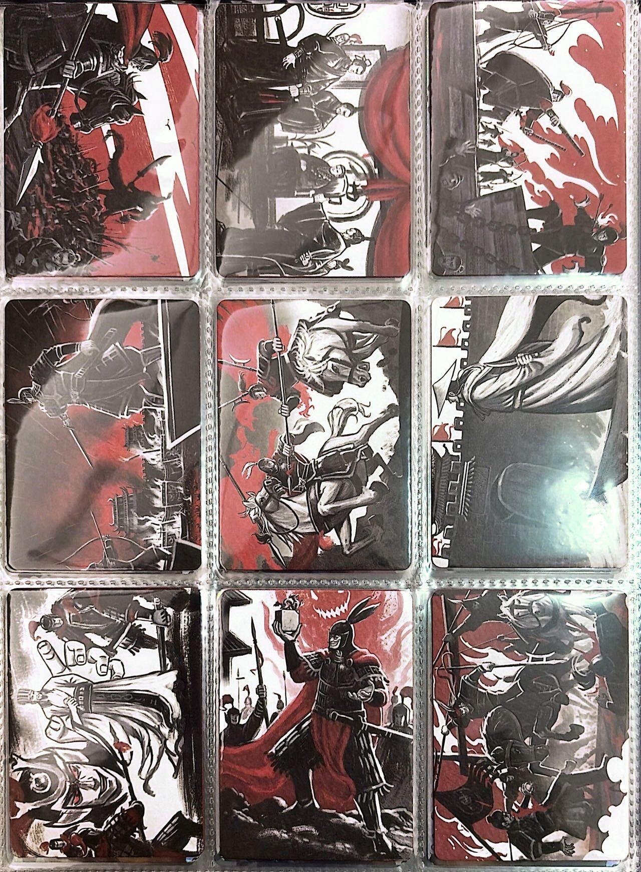 秋萤阁第43期 (1月23号周五晚上21点截拍，欢迎竞拍)  趣卡社吴国卷 毕业套（不含10编）未登记