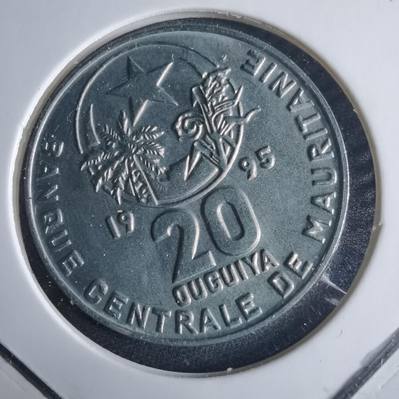 沼泽如烟--第970场 毛里塔尼亚1995年20乌吉亚