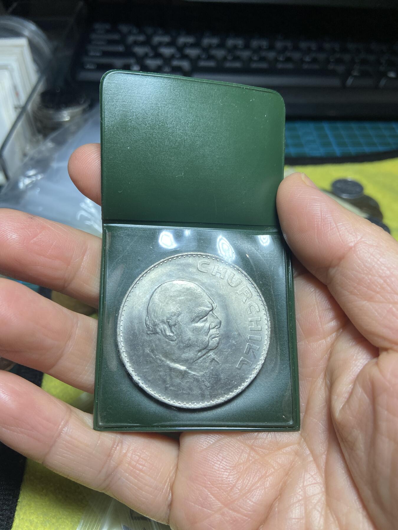 2026年第十三场(总第一百八十二场）外国好品散币场(免佣金) 全新–英国🇬🇧1965年1克朗(丘吉尔逝世纪念币)