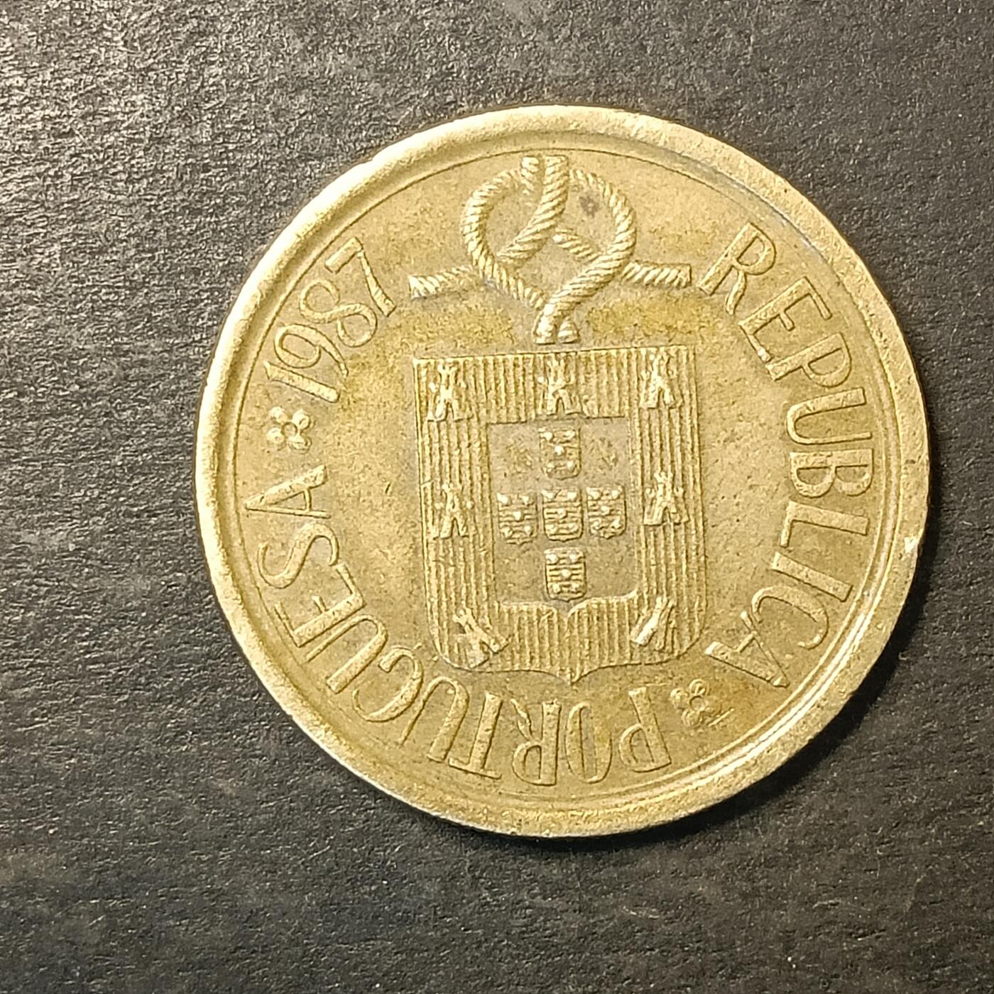 逸泉钱币2026A第五场A各国纸币沙俄散币纪念币系列A702-882 871 葡萄牙10埃斯库多铜币