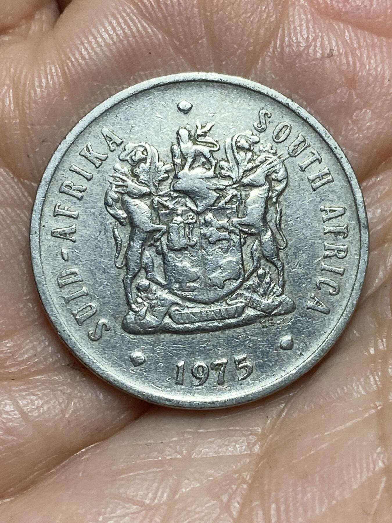 2026年第十三场(总第一百八十二场）外国好品散币场(免佣金) 南非🇿🇦1975年20分(独立后第七套)