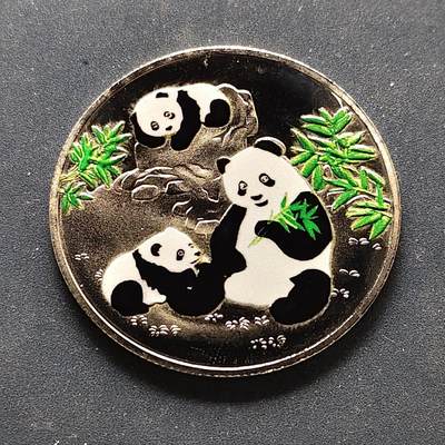 【全场包邮】纯粹捡漏拍496场-持续更新中 - 【纪念章】熊猫彩色纪念章