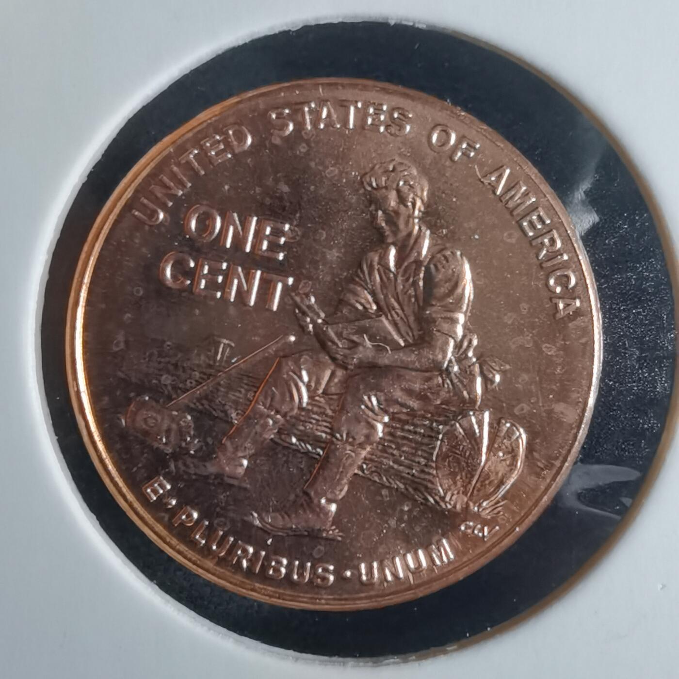 沼泽如烟--第970场 美国2009年一分纪念币